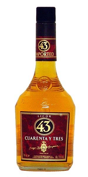 Licor 43 - Cuarenta y Tres Vanilla Liqueur (375ml)