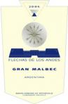 Flechas de los Andes - Gran Malbec Mendoza 0 (750ml)