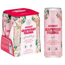 Absolut Cocktails - Grapefruit Paloma Sparkling (4 pack 355ml cans) (4 pack 355ml cans)