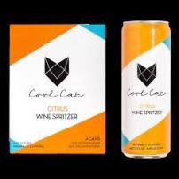 Cool Cat Wine Spritzer - Citrus (4 pack 355ml cans) (4 pack 355ml cans)