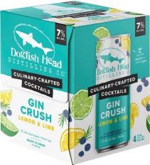 Dogfish Head - Gin Crush Lemon & Lime (4 pack 355ml cans) (4 pack 355ml cans)
